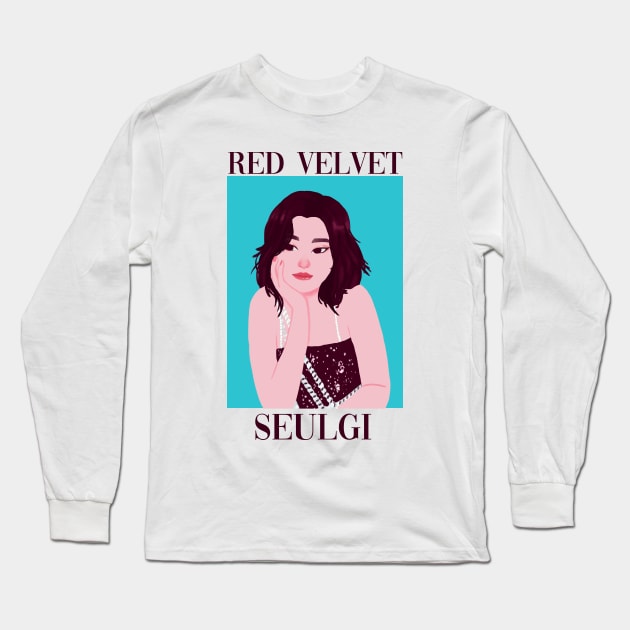 Red Velvet Seulgi Long Sleeve T-Shirt by indigoflames